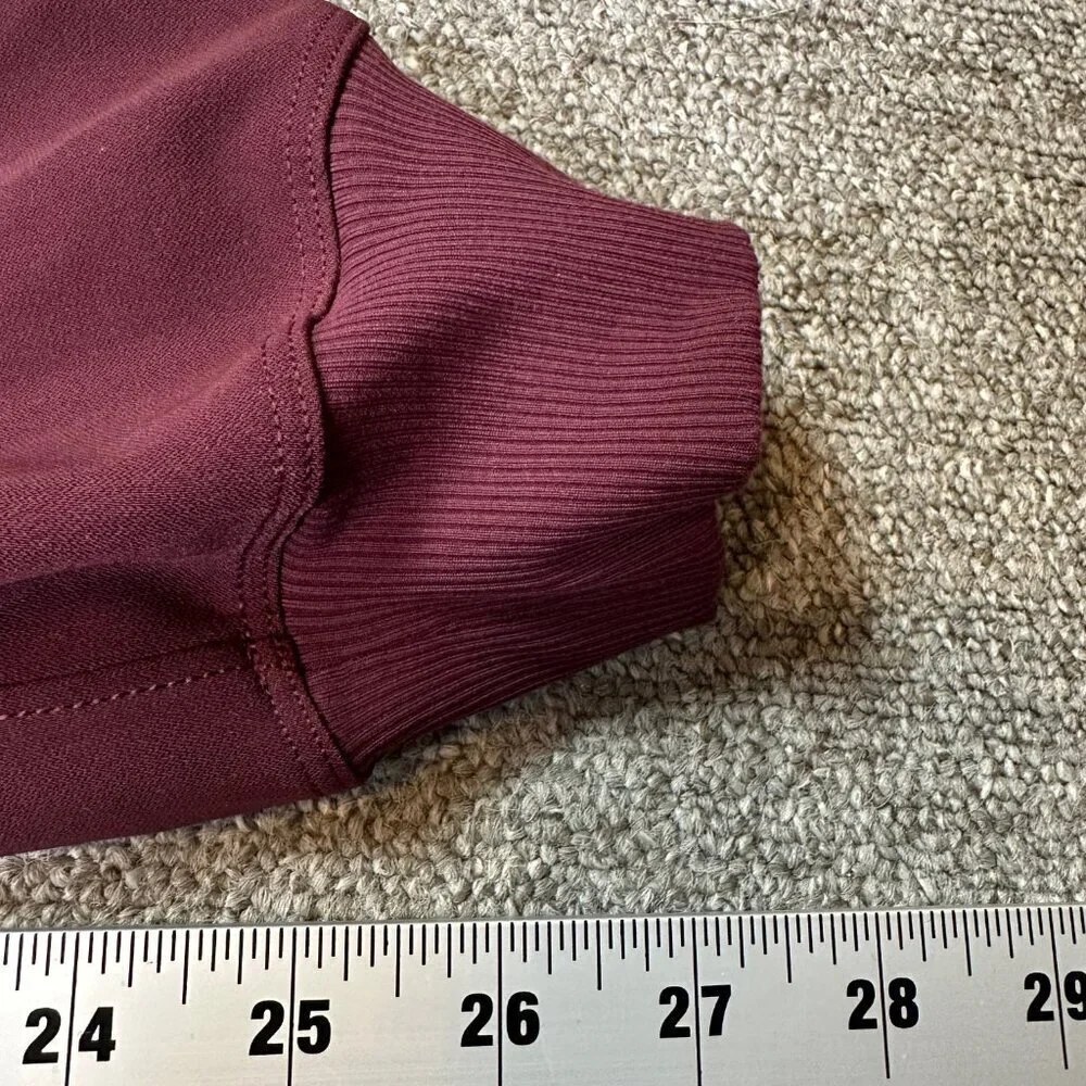 Lululemon Stretch High-Rise Jogger Full Length Red Merlot Maroon Women's 4